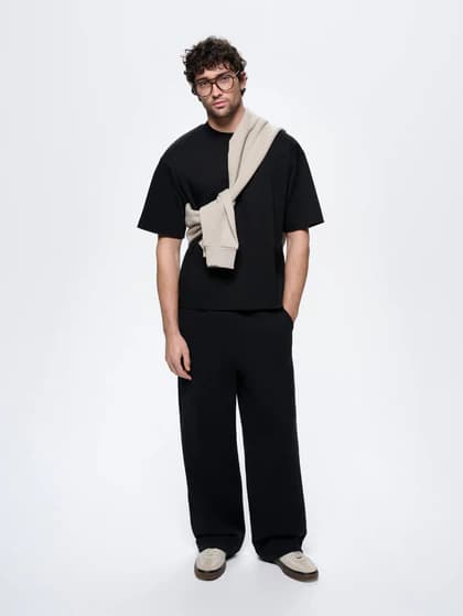 Mens Interlock Oversized T-Shirt