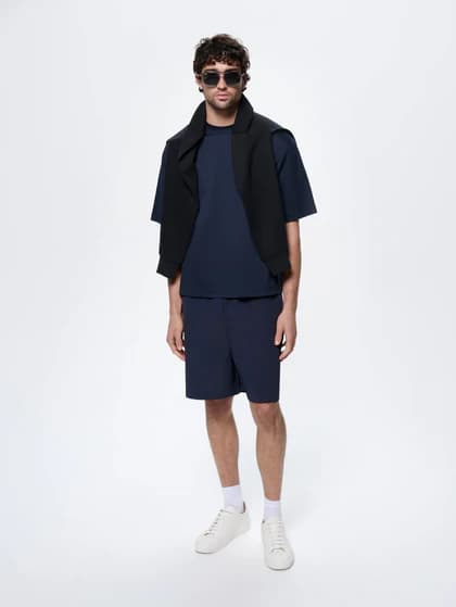 Mens Interlock Oversized T-Shirt