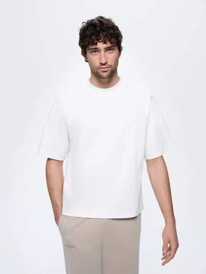 Mens Interlock Oversized T-Shirt