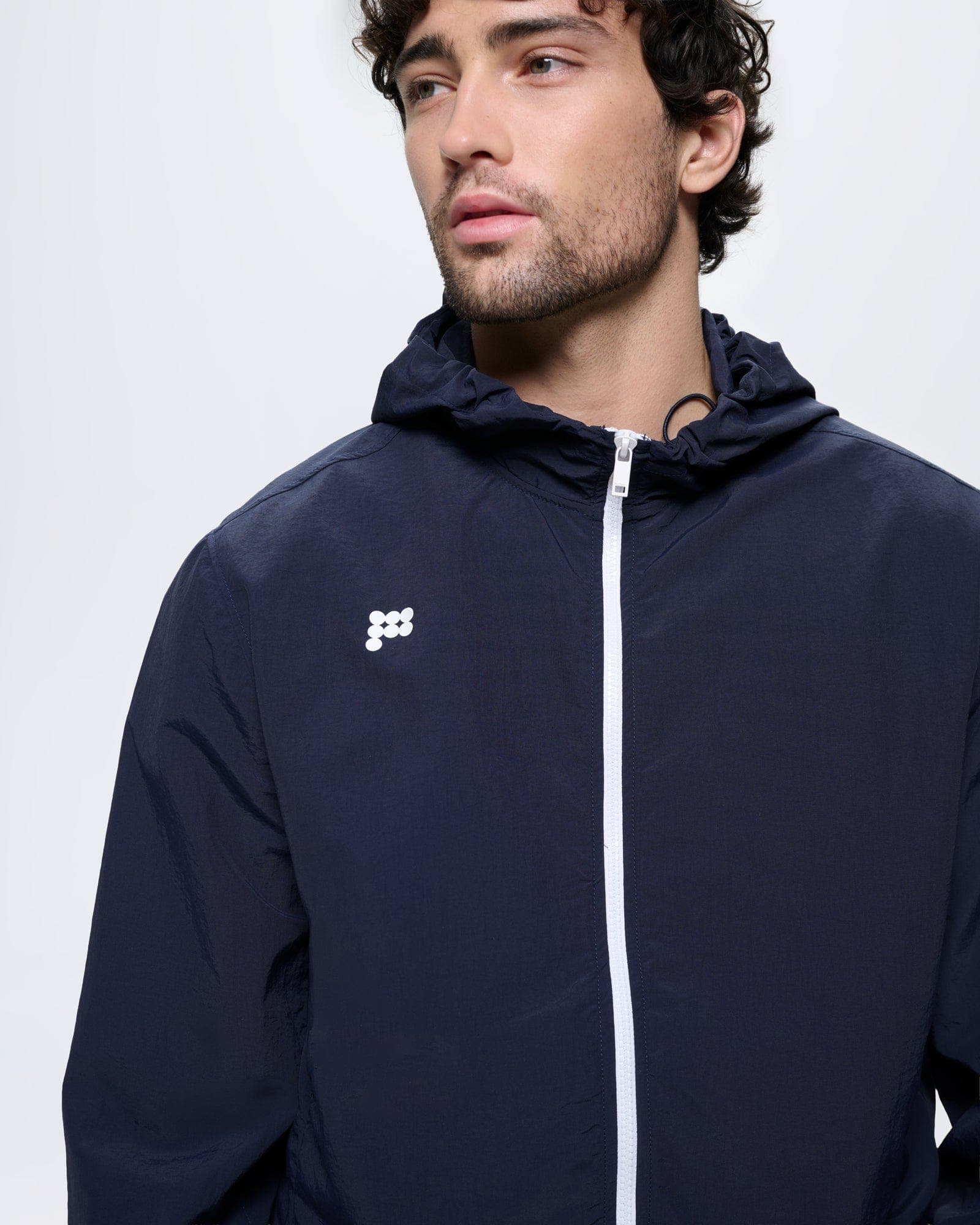 Mens Recycled Nylon Zip Up Jacket