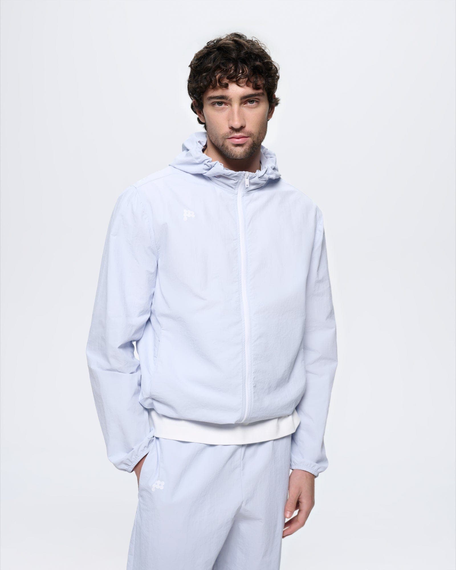 Mens Recycled Nylon Zip Up Jacket